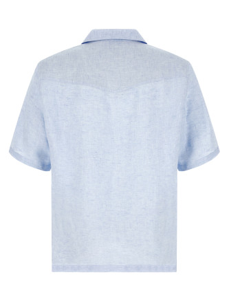 Рубашка, блузка BRUNELLO CUCINELLI Camp collar shirt (MM6840615C105) #