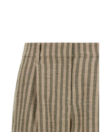 Бермуды, шорты BRUNELLO CUCINELLI Striped bermuda shorts (MH519P8923C420) #