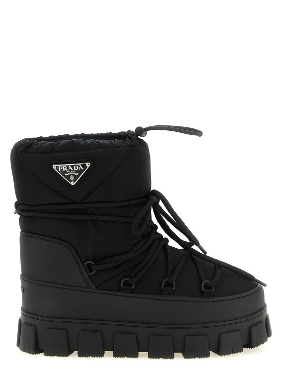 Снежные ботинки PRADA Re-Nylon ankle boots (1U007NFG0403LFVF0002) #1