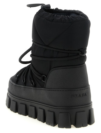 Снежные ботинки PRADA Re-Nylon ankle boots (1U007NFG0403LFVF0002) #