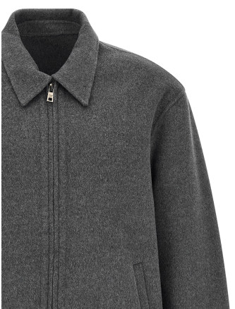 Повседневная куртка GIORGIO BRATO Wool and cashmere jacket (TX27F2001WOWSGREY) #