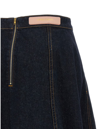Мини ALBERTA FERRETTI Denim skirt (A011566300290) #
