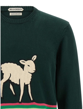 Свитер, кардиган J.W.ANDERSON 'Sheep' (KW1578YN0515088) #