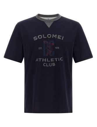 Футболка BRUNELLO CUCINELLI 'Solomei Athletic Club'