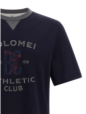 Футболка BRUNELLO CUCINELLI 'Solomei Athletic Club' (M0B131002GC6134) #