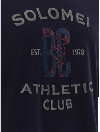 Футболка BRUNELLO CUCINELLI 'Solomei Athletic Club' (M0B131002GC6134) #