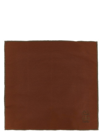 Галстук, папильон BRUNELLO CUCINELLI Double-face pocket clutch