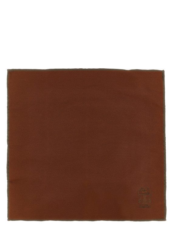 Галстук, папильон BRUNELLO CUCINELLI Double-face pocket clutch (MI8900091C9760) #1