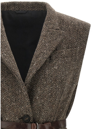 Жилет BRUNELLO CUCINELLI Mélange wool vest (MG5667253C004) #