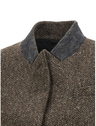 Жилет BRUNELLO CUCINELLI Mélange wool vest (MG5667253C004) #