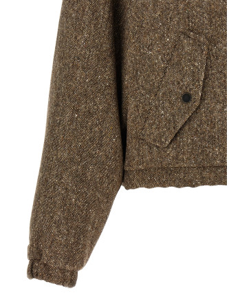 Пуховик BRUNELLO CUCINELLI Donegal tweed down jacket (MD0023657C002) #