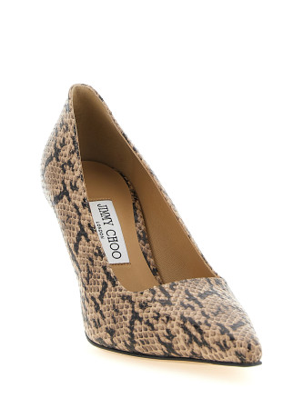 Высокие каблуки JIMMY CHOO 'Ixia' (IXIA80GNZCHAI) #