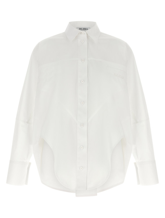 Рубашка, блузка THE ATTICO Shaped hem shirt (261WCH00049CCC052AA001) #1