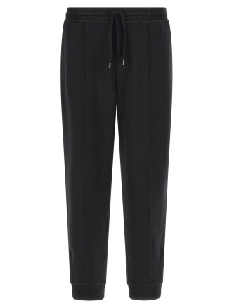 Брюки BRUNELLO CUCINELLI Cotton, cashmere and silk joggers