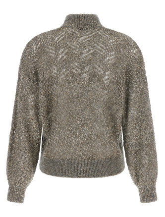 Свитер, кардиган BRUNELLO CUCINELLI 'Dazzling Abstract Leaf' (MRG562504CQC50) #