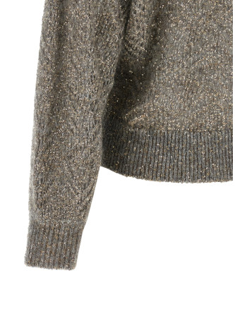 Свитер, кардиган BRUNELLO CUCINELLI 'Dazzling Abstract Leaf' (MRG562504CQC50) #