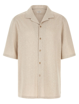 Рубашка, блузка BRUNELLO CUCINELLI Camp collar shirt