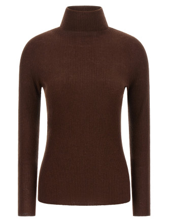 Свитер, кардиган FABIANA FILIPPI Ribbed turtleneck sweater