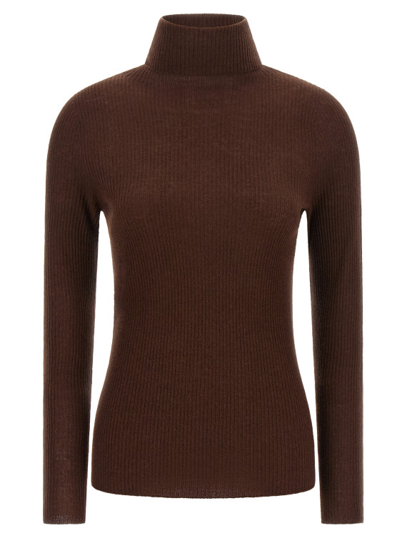 Свитер, кардиган FABIANA FILIPPI Ribbed turtleneck sweater (MAD216F021D2301269) #1
