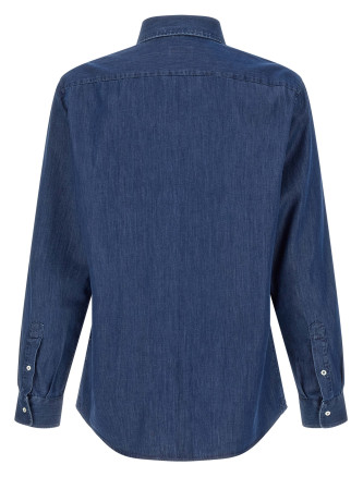Рубашка, блузка BRUNELLO CUCINELLI Denim shirt (MR6830627C003) #