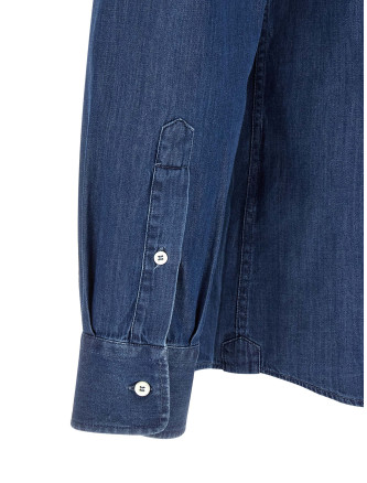 Рубашка, блузка BRUNELLO CUCINELLI Denim shirt (MR6830627C003) #