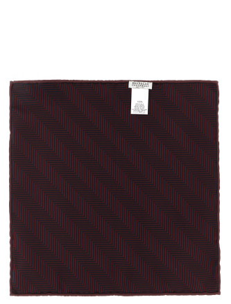 Галстук, папильон BRUNELLO CUCINELLI Chevron pocket clutch (MI8910091C9677) #