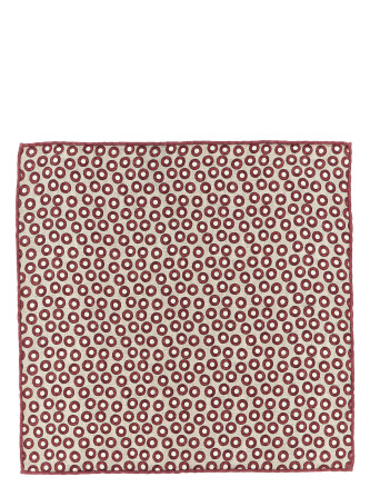 Галстук, папильон BRUNELLO CUCINELLI Polka dot pocket clutch bag