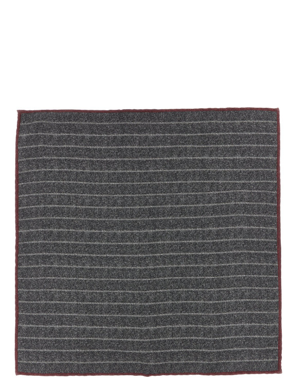 Галстук, папильон BRUNELLO CUCINELLI Double-face pocket clutch (MI8960091C8127) #1