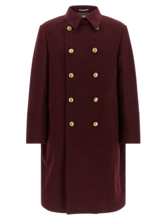Пальто, тренч BRUNELLO CUCINELLI Cashmere double-breasted coat