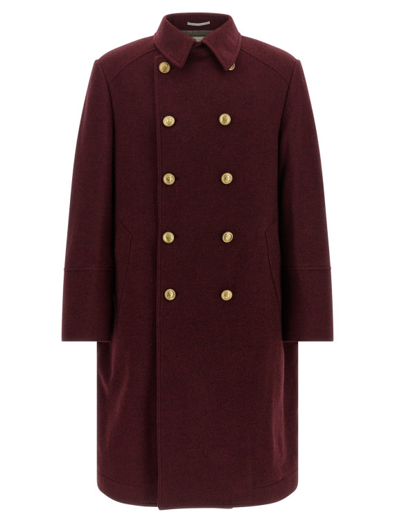 Пальто, тренч BRUNELLO CUCINELLI Cashmere double-breasted coat (MT4019142IC9763) #1