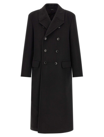 Пальто, тренч TOM FORD 'Luxury Melton DB Officer'