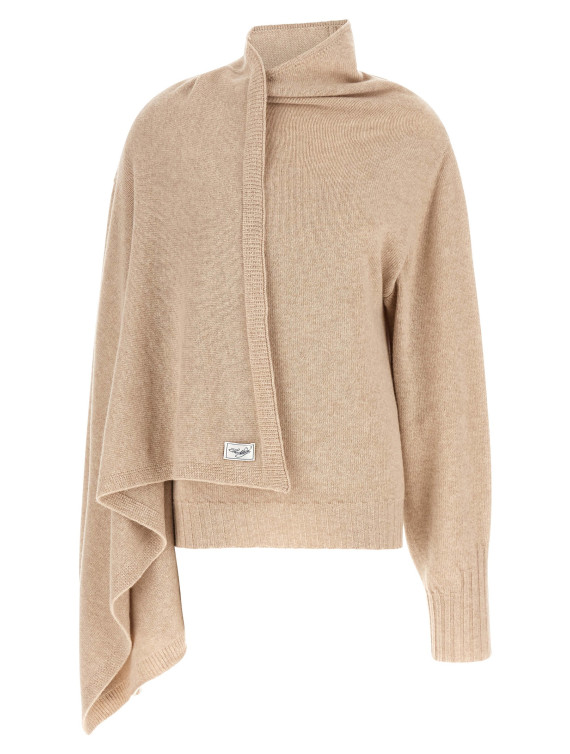 Свитер, кардиган THE ATTICO Sweater with scarf (261WCK00133KWW008AA198) #1