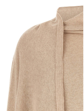 Свитер, кардиган THE ATTICO Sweater with scarf (261WCK00133KWW008AA198) #