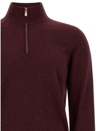 Свитер, кардиган BRUNELLO CUCINELLI Half-zip cashmere sweater (M2200124CNU36) #