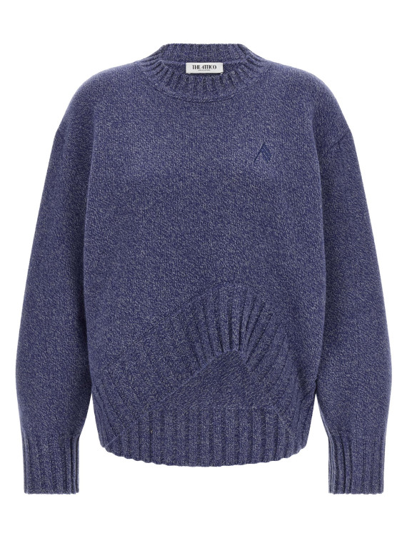 Свитер, кардиган THE ATTICO Asymmetrical hem sweater (261WCK00126KWS012AA692) #1