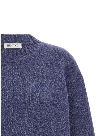 Свитер, кардиган THE ATTICO Asymmetrical hem sweater (261WCK00126KWS012AA692) #