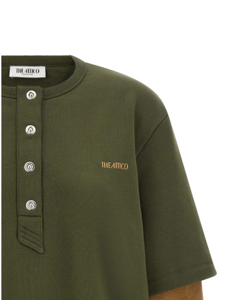Толстовка THE ATTICO Trompe l'oeil sweatshirt (261WCF00028JJF007AA724) #