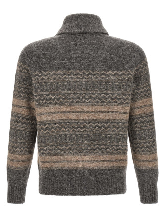 Свитер, кардиган BRUNELLO CUCINELLI 'Nordic Jacquard' (MTF710006CTR58) #