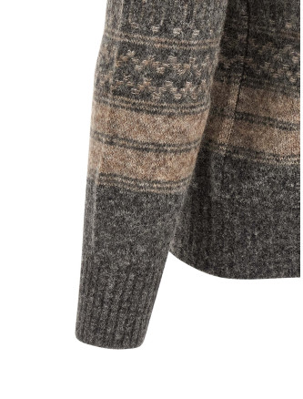 Свитер, кардиган BRUNELLO CUCINELLI 'Nordic Jacquard' (MTF710006CTR58) #