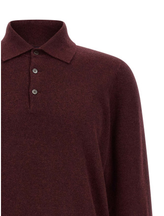 Поло BRUNELLO CUCINELLI Cashmere knit polo shirt (M2200295CNU36) #