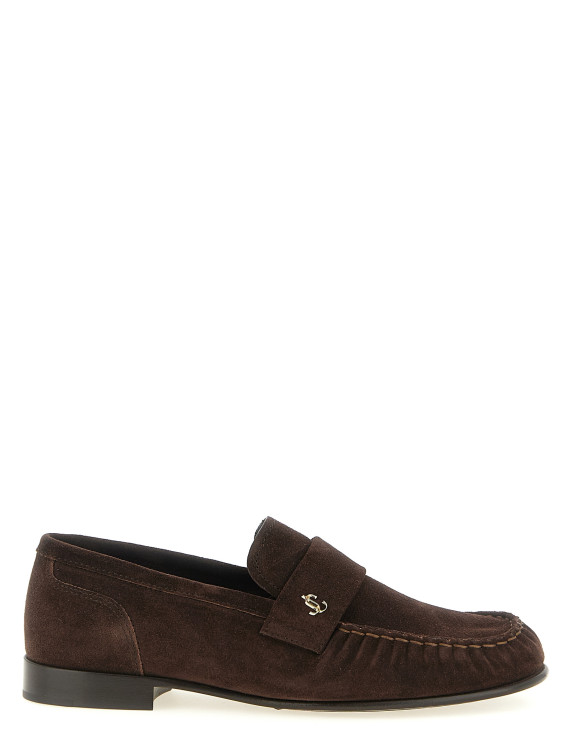 Лоферы JIMMY CHOO 'Ellis' (ELLISLOAFERFSUECHOCOLATE) #1