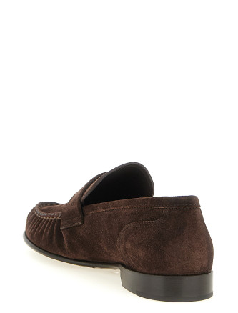 Лоферы JIMMY CHOO 'Ellis' (ELLISLOAFERFSUECHOCOLATE) #