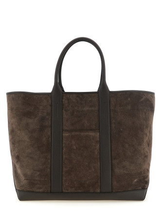 Сумка-тоут TOM FORD Suede shopping bag