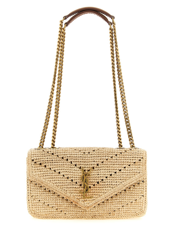 Сумка на плечо SAINT LAURENT Small Loulou raffia bag (868579GAAFY2791) #1