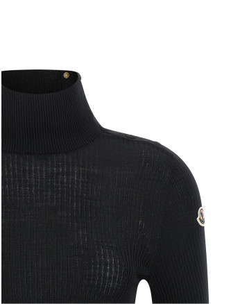 Свитер, кардиган MONCLER Logo turtleneck sweater (L20939F00001M1180999) #