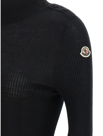 Свитер, кардиган MONCLER Logo turtleneck sweater (L20939F00001M1180999) #