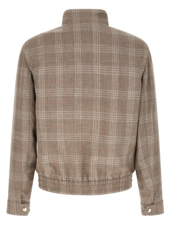 Повседневная куртка BRUNELLO CUCINELLI Tartan jacket (MZ4306580C1025) #