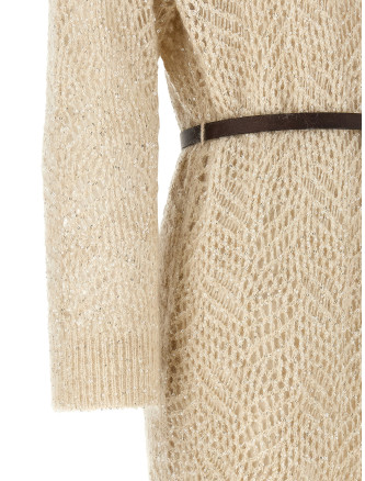 Миди BRUNELLO CUCINELLI 'Dazzling Abstact Leaf' (MRG562A90CEZ53) #