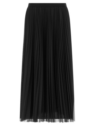 Миди FABIANA FILIPPI Tulle pleated skirt