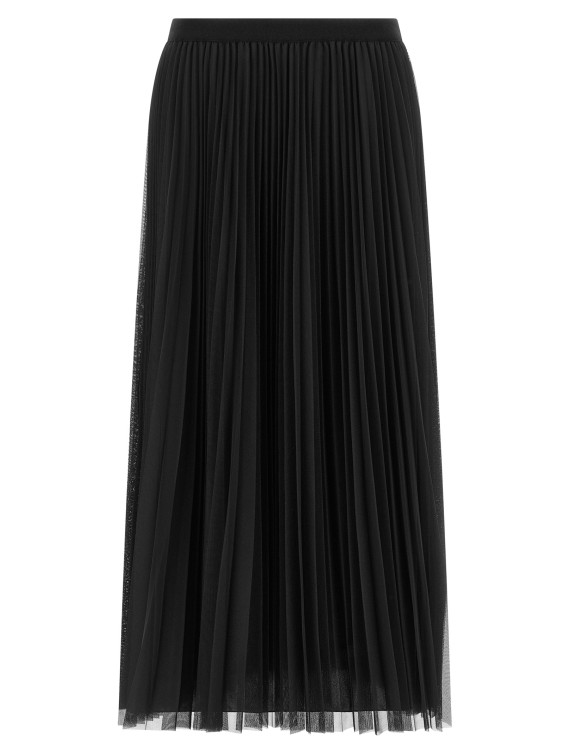 Миди FABIANA FILIPPI Tulle pleated skirt (GND216F426M2645146) #1